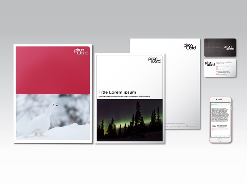 Piron Ward Branding